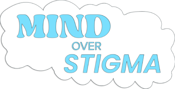 Banner for the special edition, with the Mind Over Stigma title displayed over a cloud graphic